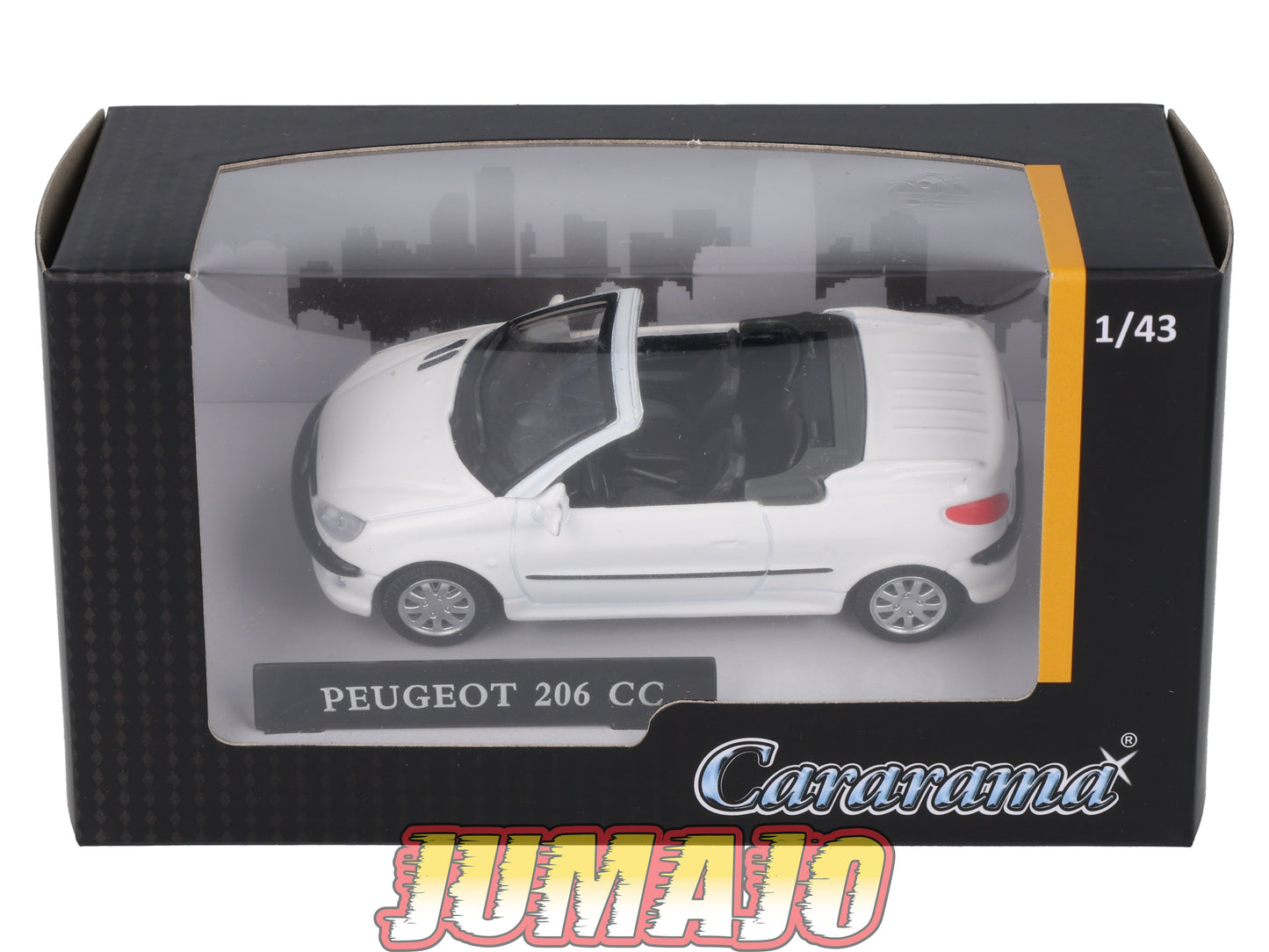 CAR44 Voiture 1/43 CARARAMA : PEUGEOT 206 CC