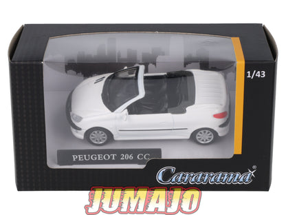 CAR44 Voiture 1/43 CARARAMA : PEUGEOT 206 CC
