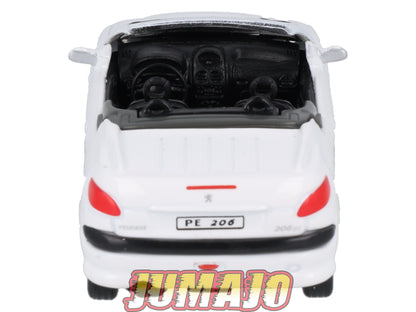 CAR44 Voiture 1/43 CARARAMA : PEUGEOT 206 CC
