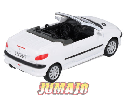 CAR44 Voiture 1/43 CARARAMA : PEUGEOT 206 CC