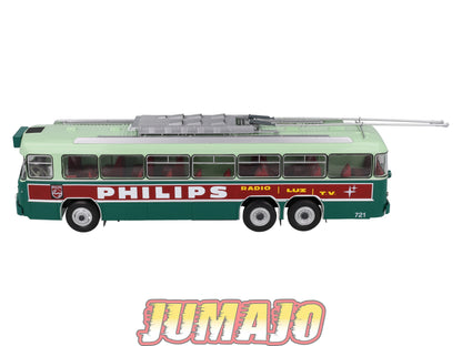 CB30 Camions et autobus 1/43 SALVAT : BUS Trolley Berliet Vetra VA3 B2 1946