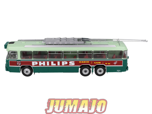 CB30 Camions et autobus 1/43 SALVAT : BUS Trolley Berliet Vetra VA3 B2 1946