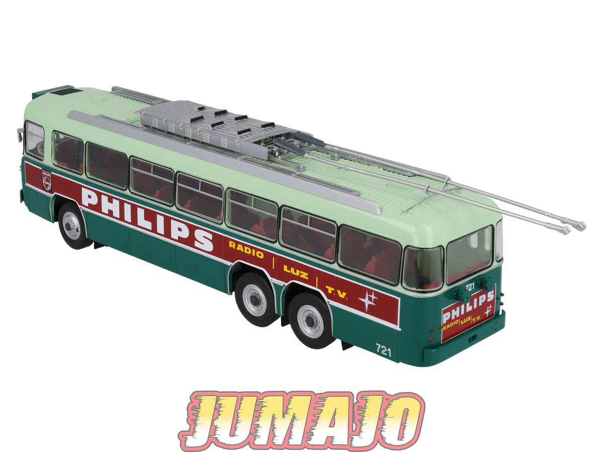 CB30 Camions et autobus 1/43 SALVAT : BUS Trolley Berliet Vetra VA3 B2 1946
