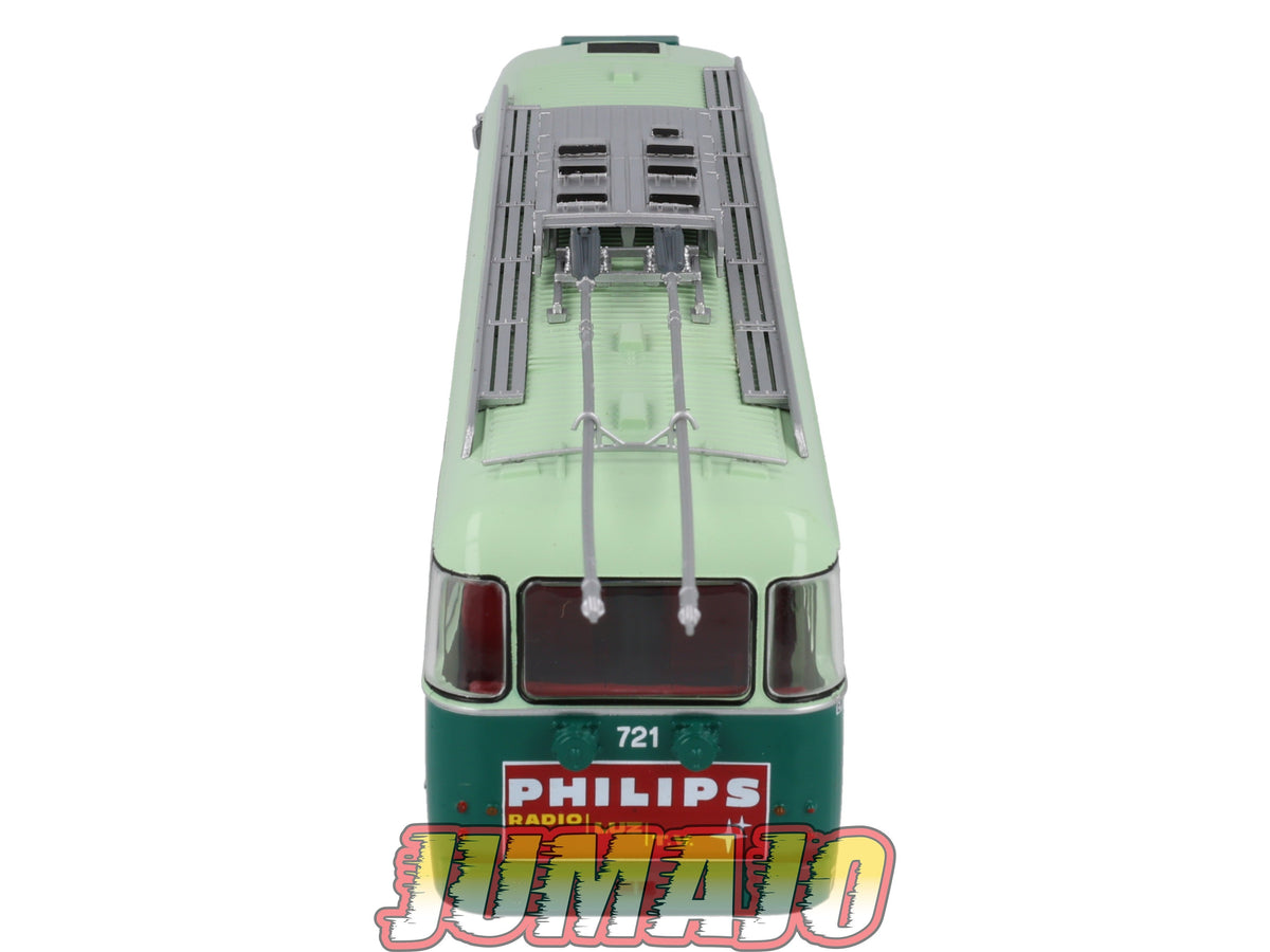 CB30 Camions et autobus 1/43 SALVAT : BUS Trolley Berliet Vetra VA3 B2 1946