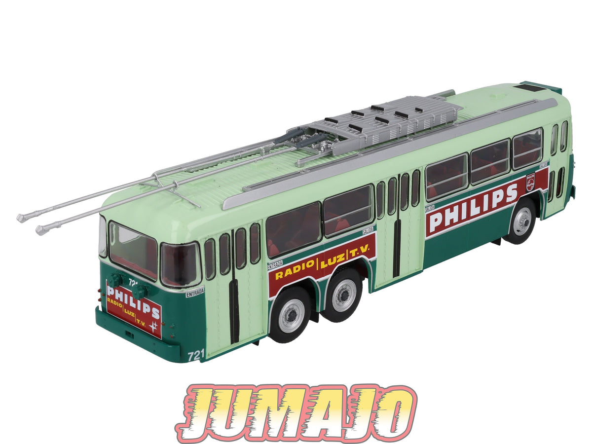 CB30 Camions et autobus 1/43 SALVAT : BUS Trolley Berliet Vetra VA3 B2 1946