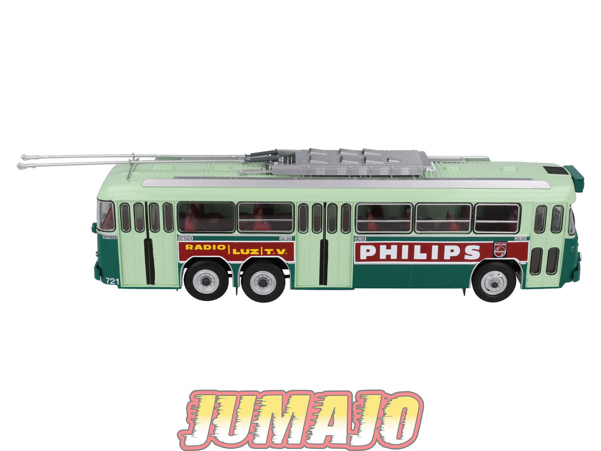 CB30 Camions et autobus 1/43 SALVAT : BUS Trolley Berliet Vetra VA3 B2 1946