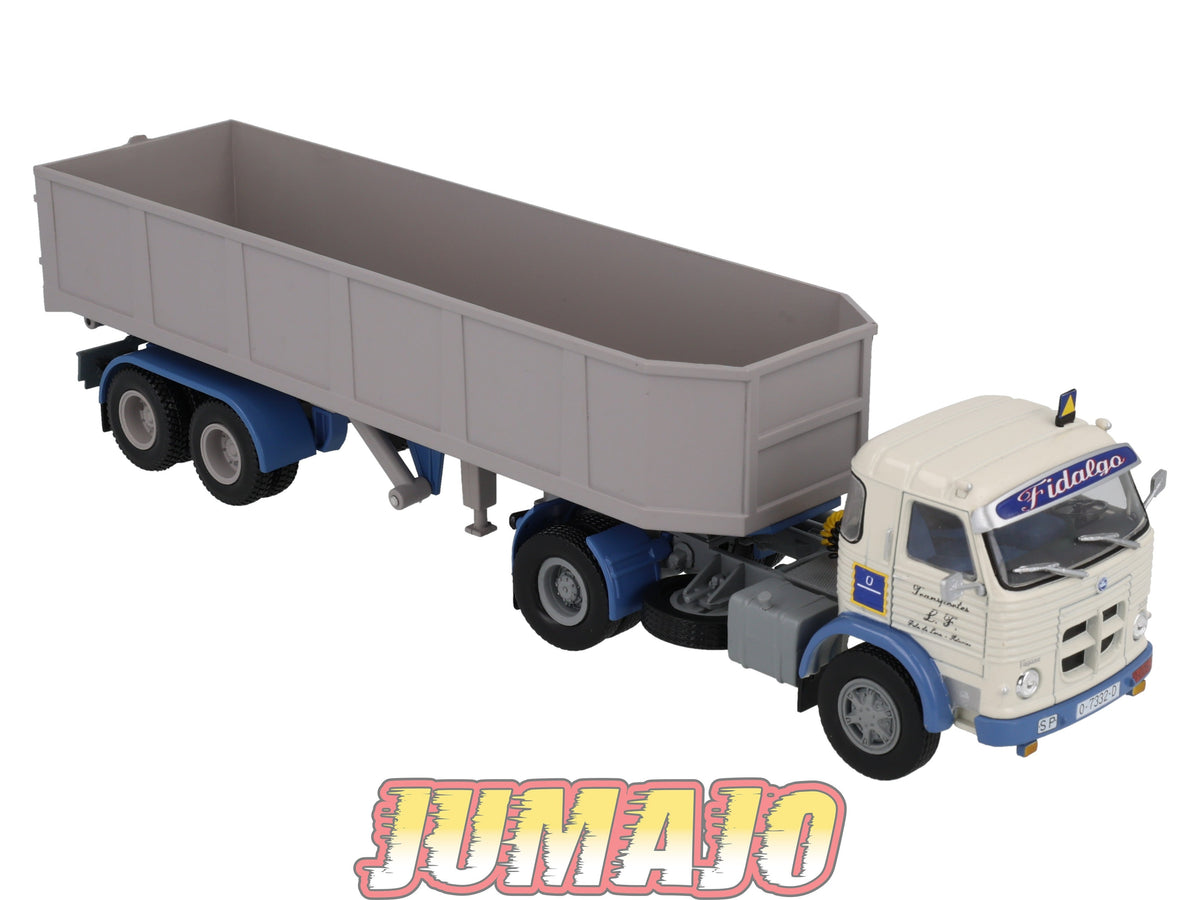 CB31 Camions et autobus 1/43 SALVAT : Benne Pegaso 2020 B 1973 Transportes L. Fidalgo