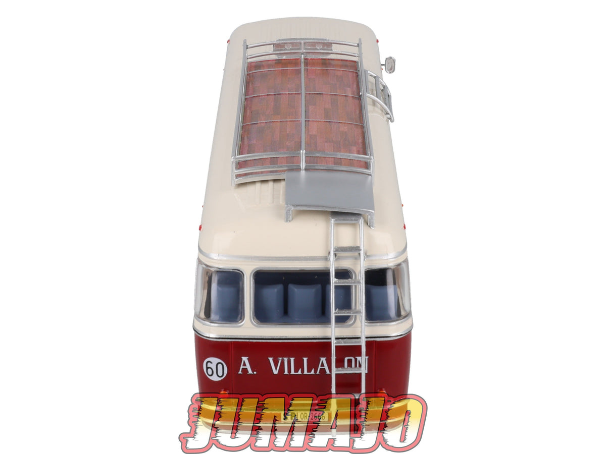 CB32 Camions et autobus 1/43 SALVAT : BUS Pegaso Z-404 1957 Angel Villalon