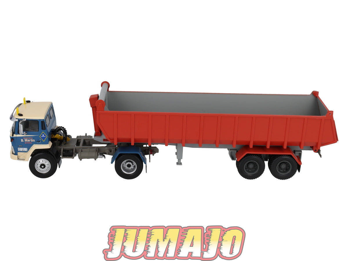CB33 Camions et autobus 1/43 SALVAT : Benne Ebro P-270 1976