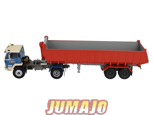 CB33 Camions et autobus 1/43 SALVAT : Benne Ebro P-270 1976