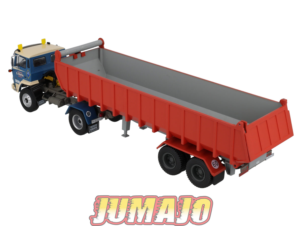 CB33 Camions et autobus 1/43 SALVAT : Benne Ebro P-270 1976
