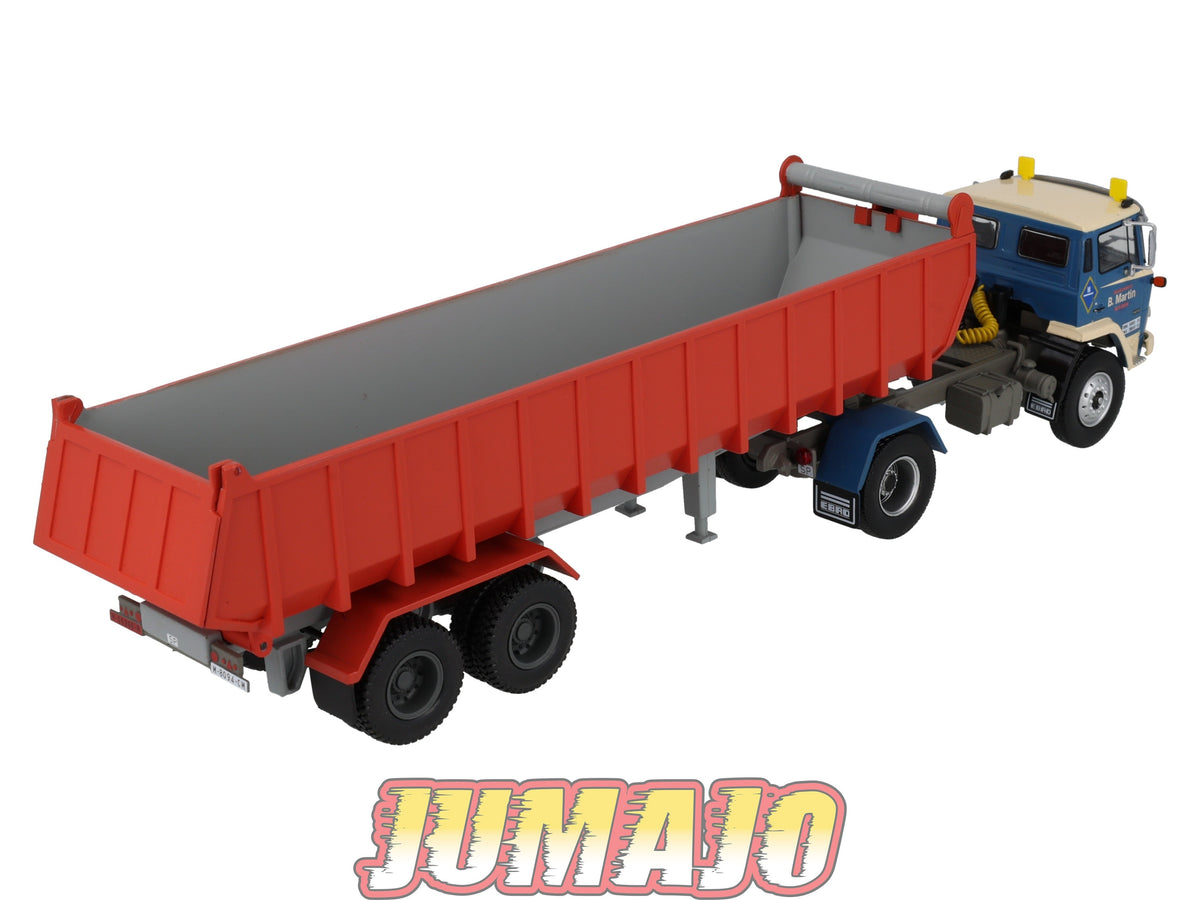 CB33 Camions et autobus 1/43 SALVAT : Benne Ebro P-270 1976