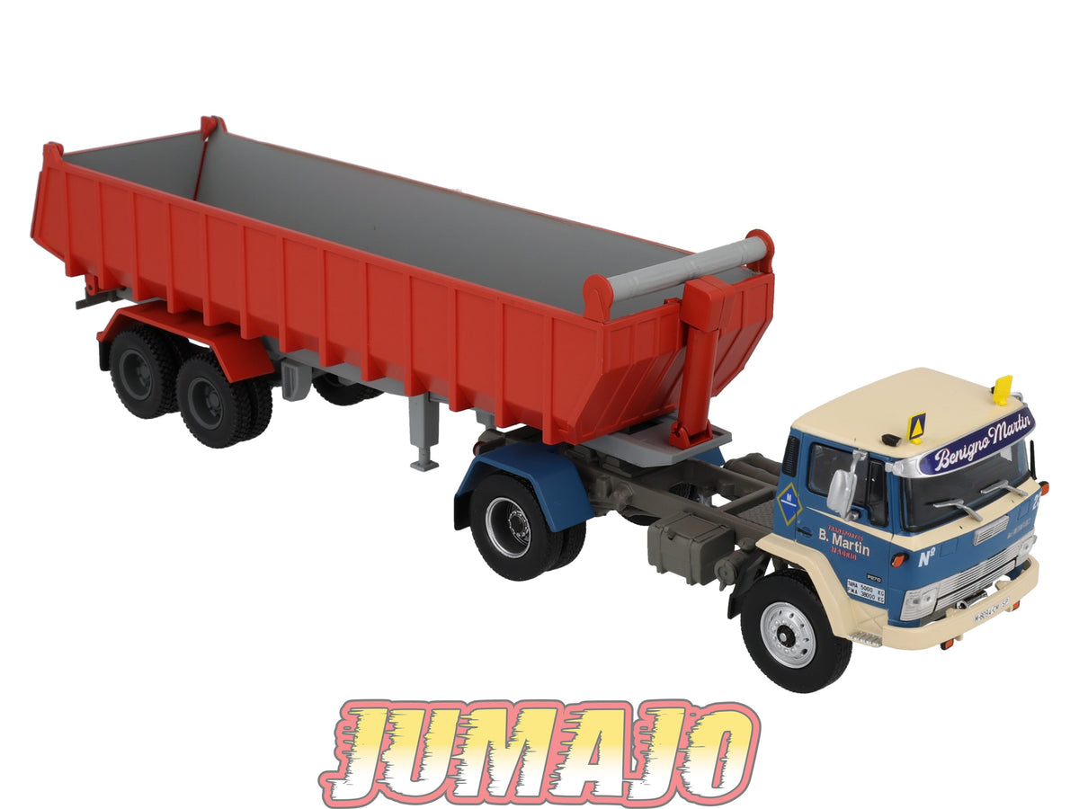 CB33 Camions et autobus 1/43 SALVAT : Benne Ebro P-270 1976