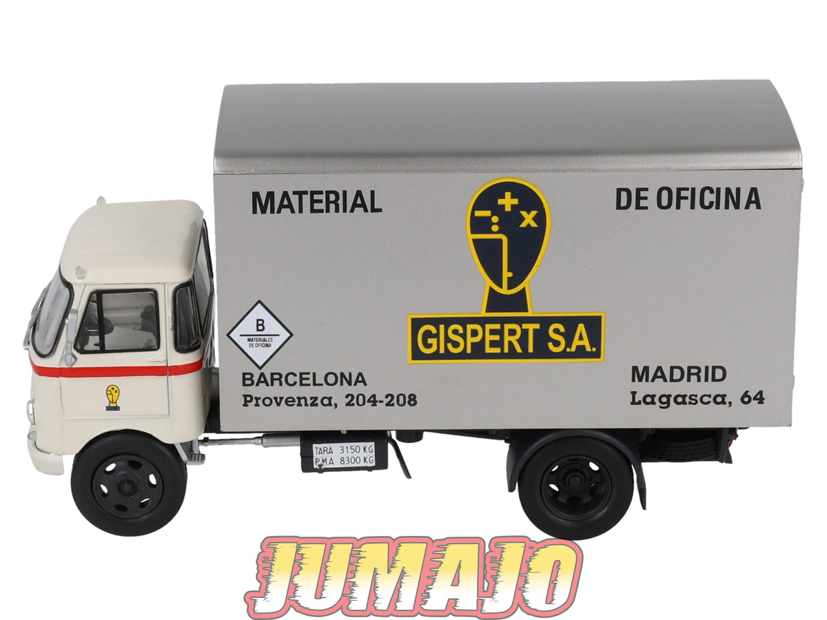 CB34 Camions et autobus 1/43 SALVAT : Sava S-551 1968 GISPERT S.A.