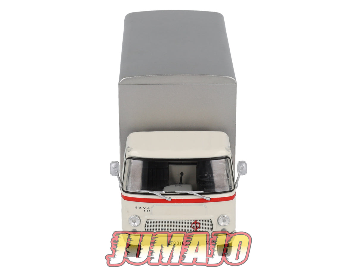 CB34 Camions et autobus 1/43 SALVAT : Sava S-551 1968 GISPERT S.A.