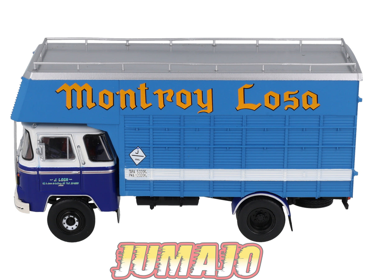 CB41 Camions et autobus 1/43 SALVAT : Nazar Super 7 TM 1960 Montroy Losa