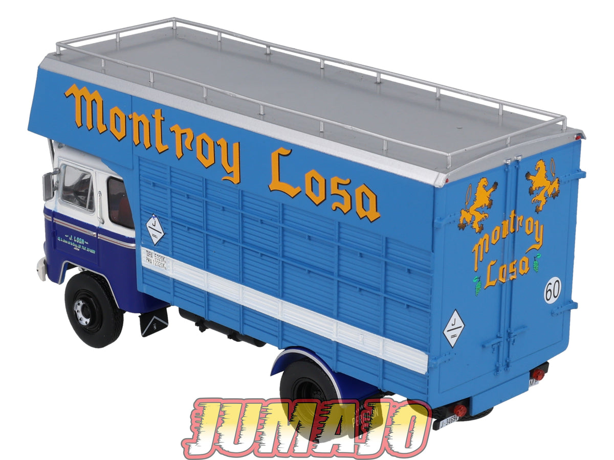 CB41 Camions et autobus 1/43 SALVAT : Nazar Super 7 TM 1960 Montroy Losa