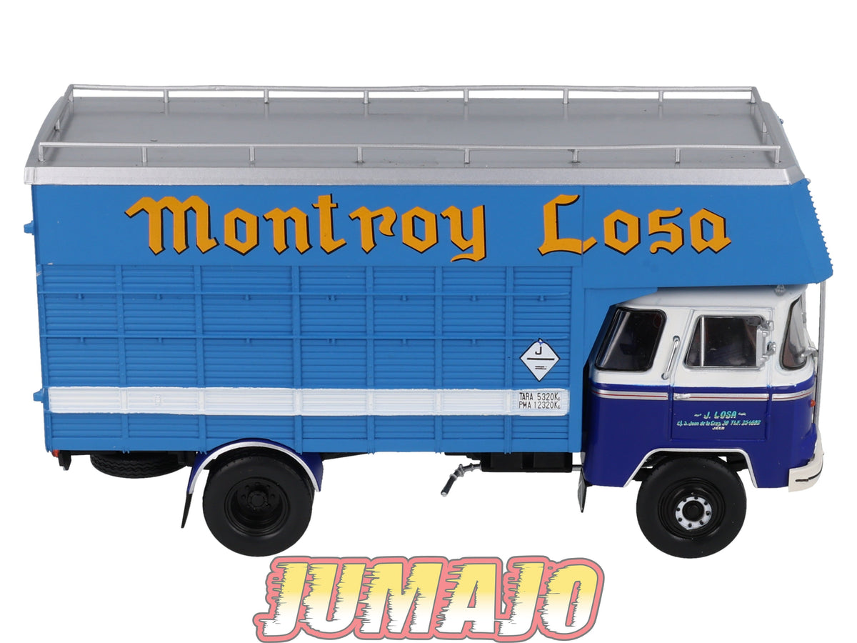 CB41 Camions et autobus 1/43 SALVAT : Nazar Super 7 TM 1960 Montroy Losa