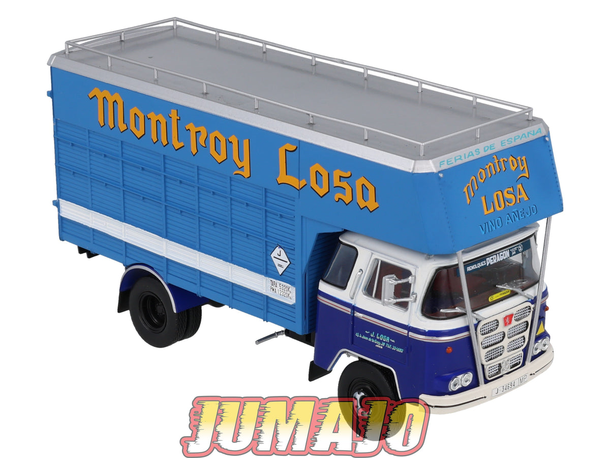 CB41 Camions et autobus 1/43 SALVAT : Nazar Super 7 TM 1960 Montroy Losa
