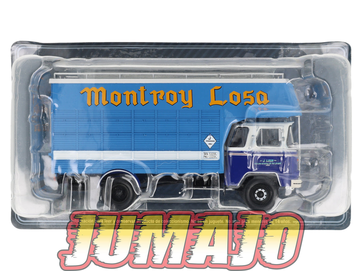 CB41 Camions et autobus 1/43 SALVAT : Nazar Super 7 TM 1960 Montroy Losa