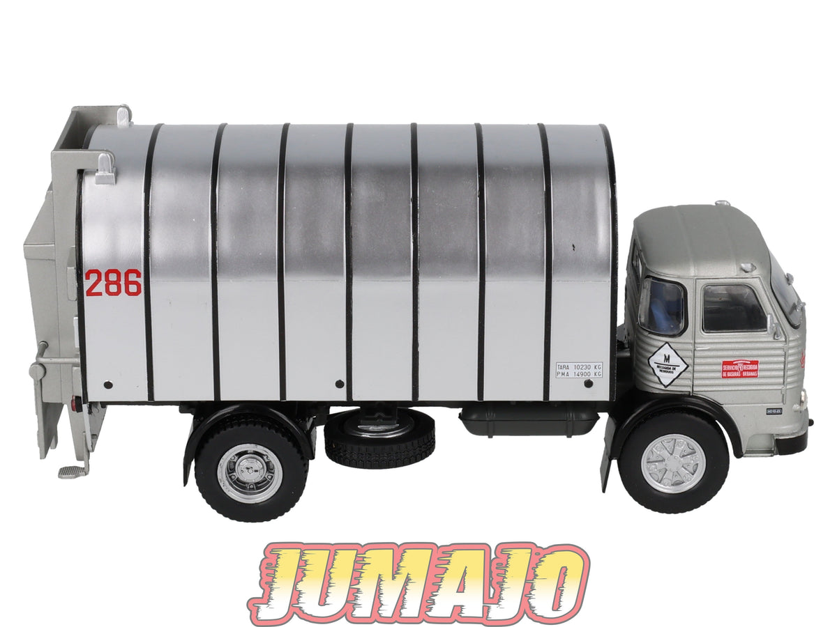CB42 Camions et autobus 1/43 SALVAT : Camion Poubelle Pegaso 1095 Comet 1975