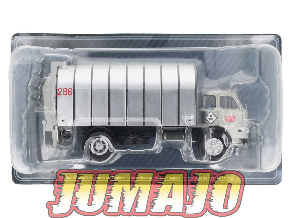 CB42 Camions et autobus 1/43 SALVAT : Camion Poubelle Pegaso 1095 Comet 1975