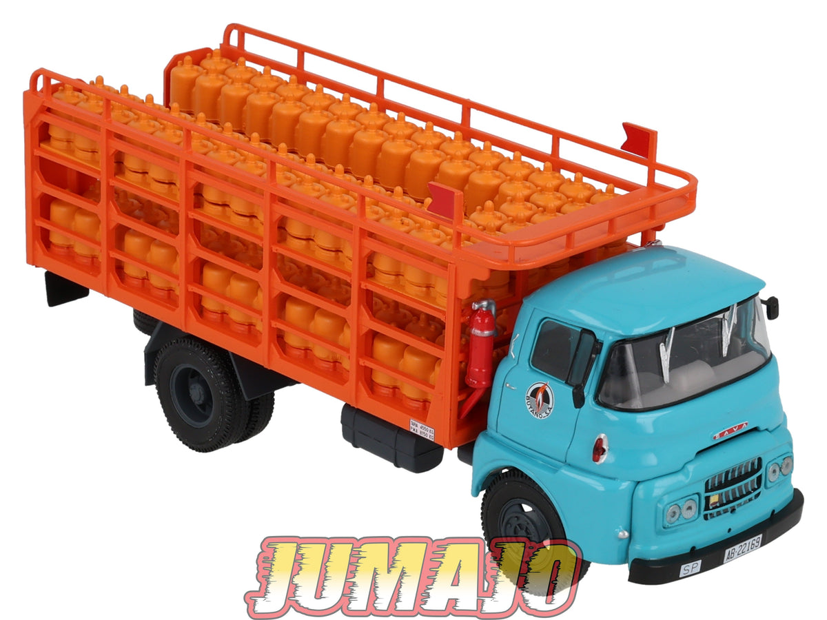 CB48 Camions et autobus 1/43 SALVAT : Sava FH-800 1965 GAZ Butano S.A.