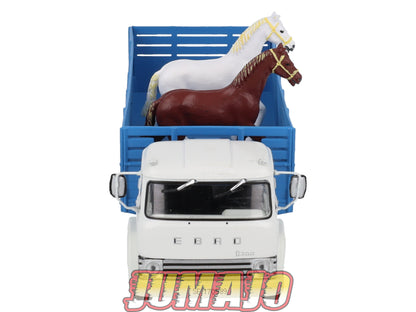 CB49 Camions et autobus 1/43 SALVAT : Ebro D550 1970 Transport de chevaux