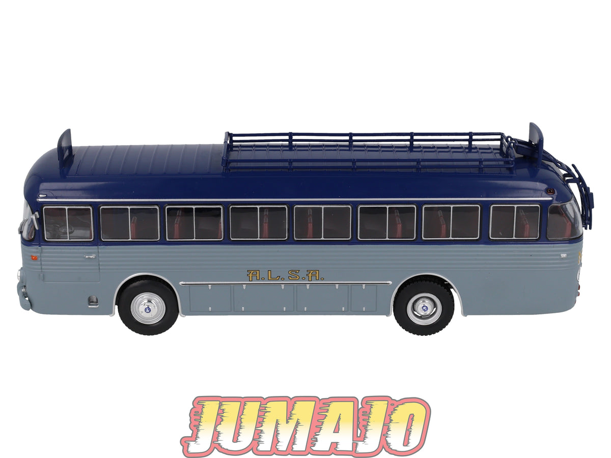 CB53 Camions et autobus 1/43 SALVAT : BUS Pegaso Monotral 6040 1963 A.L.S.A.