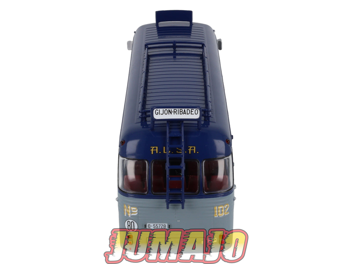 CB53 Camions et autobus 1/43 SALVAT : BUS Pegaso Monotral 6040 1963 A.L.S.A.