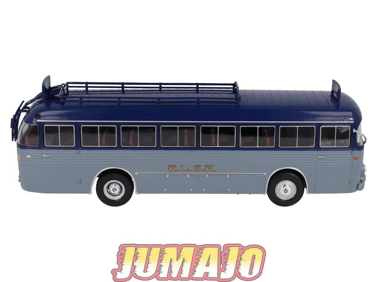 CB53 Camions et autobus 1/43 SALVAT : BUS Pegaso Monotral 6040 1963 A.L.S.A.