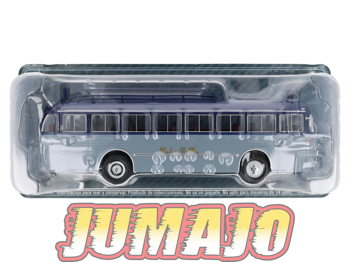 CB53 Camions et autobus 1/43 SALVAT : BUS Pegaso Monotral 6040 1963 A.L.S.A.