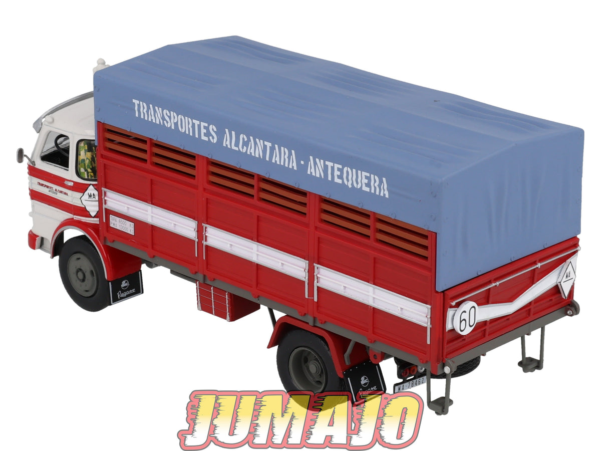 CB56 Camions et autobus 1/43 SALVAT : Pegaso Comet 1090 1969 Transportes Alcantara - Antequera