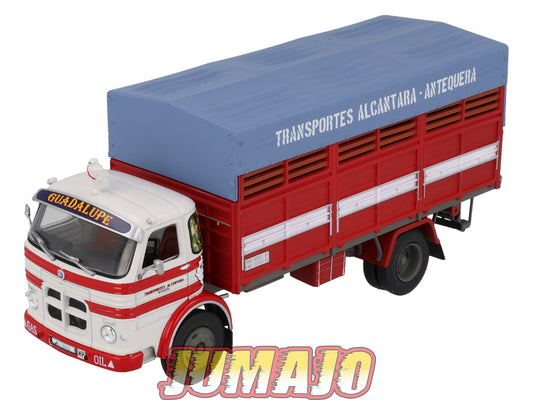 CB56 Camions et autobus 1/43 SALVAT : Pegaso Comet 1090 1969 Transportes Alcantara - Antequera
