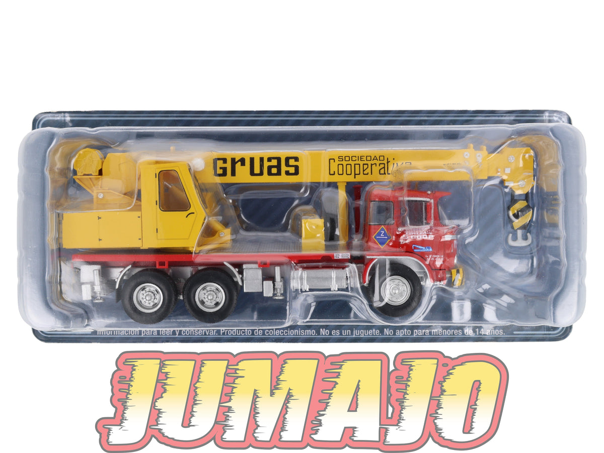CB59 Camions et autobus 1/43 SALVAT : Barreiros Centauro 1967 Centauro grue