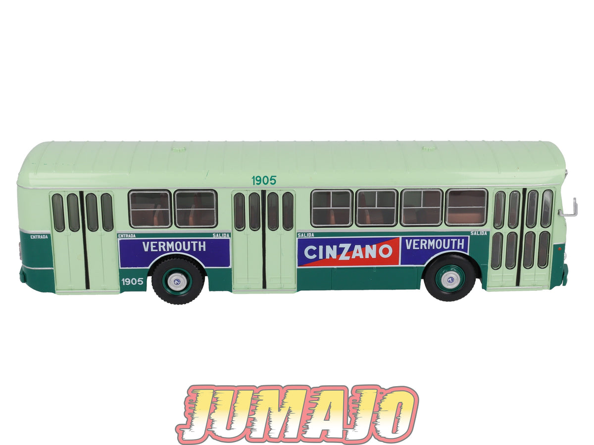 CB61 Camions et autobus 1/43 SALVAT : BUS Pegaso 6035 1985 Barcelona