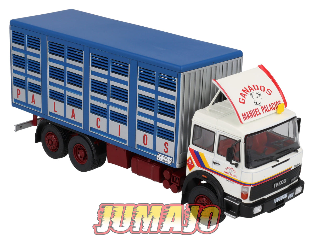 CB63 Camions et autobus 1/43 SALVAT : Iveco 190 F 35 1984 Betaillere