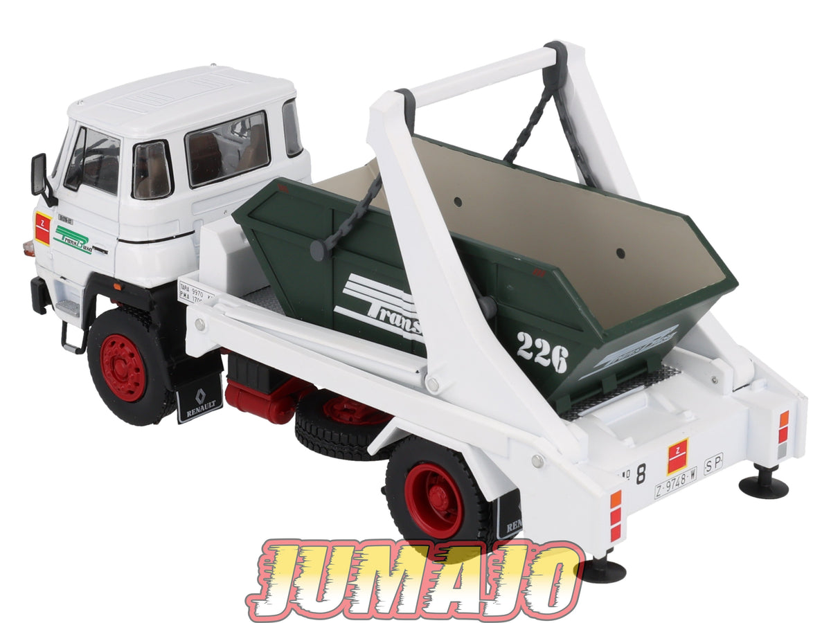 CB64 Camions et autobus 1/43 SALVAT : Renault D 170-17 1984 Multibenne