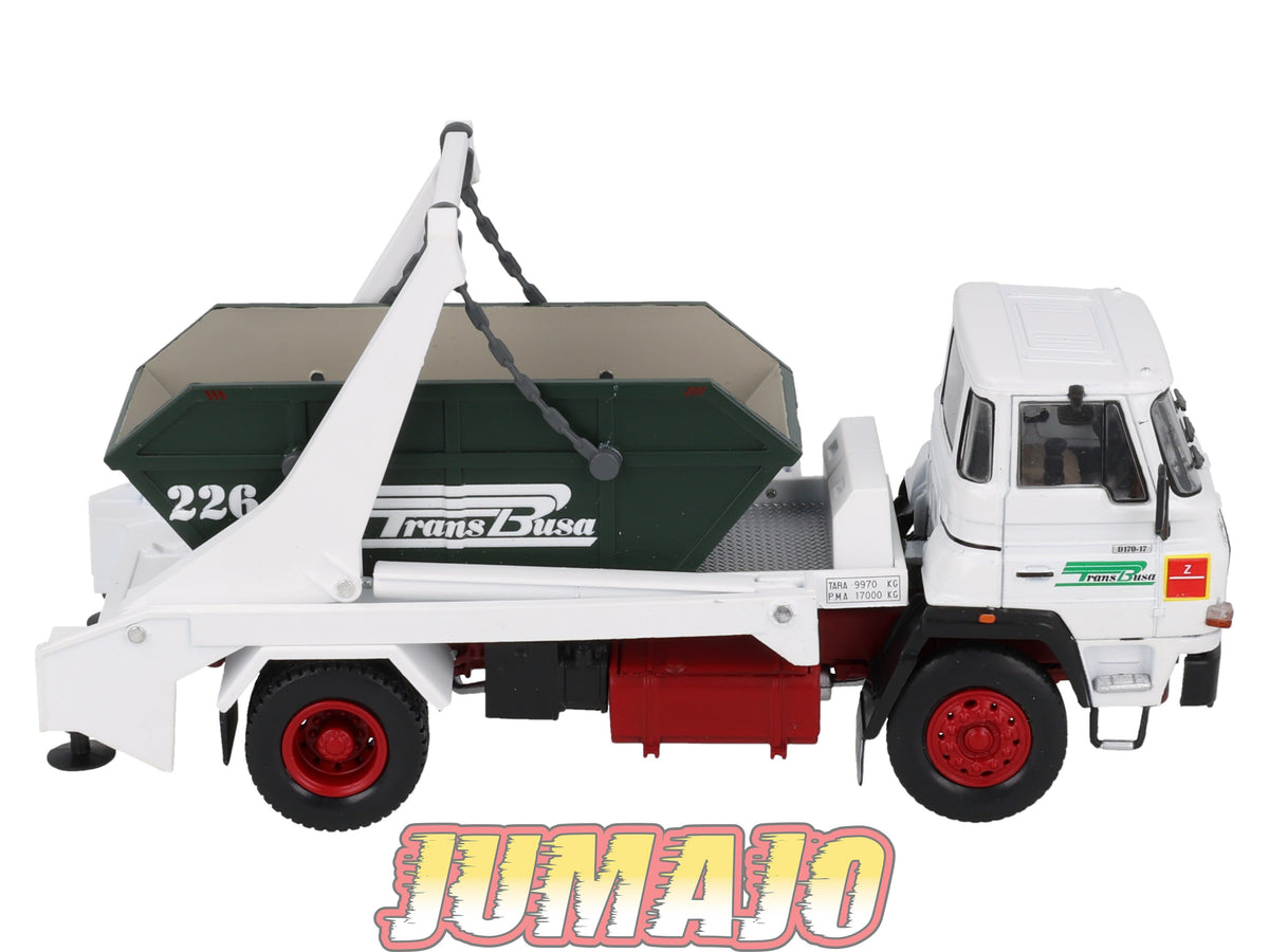 CB64 Camions et autobus 1/43 SALVAT : Renault D 170-17 1984 Multibenne