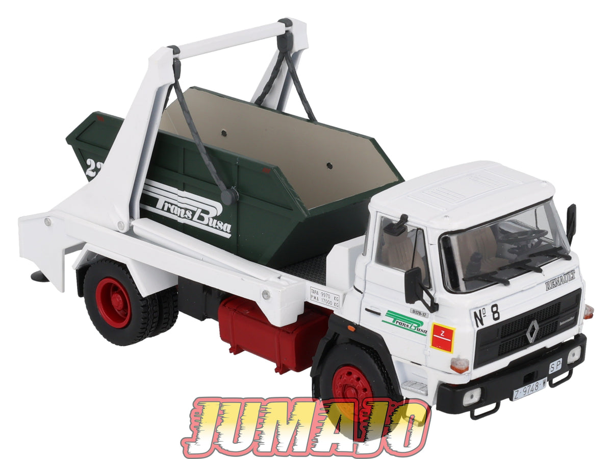 CB64 Camions et autobus 1/43 SALVAT : Renault D 170-17 1984 Multibenne