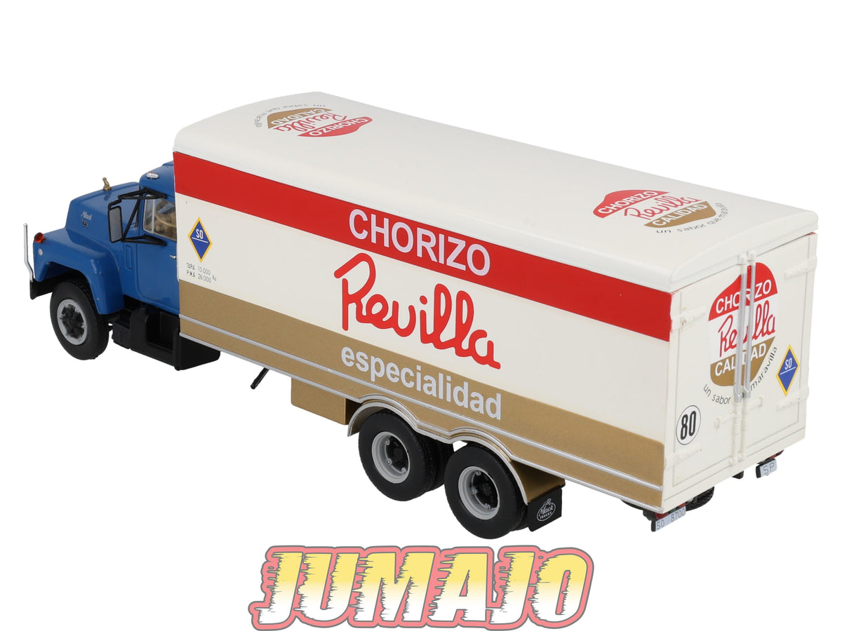 CB67 Camions et autobus 1/43 SALVAT : Mack R600 1967 Chorizo Revilla