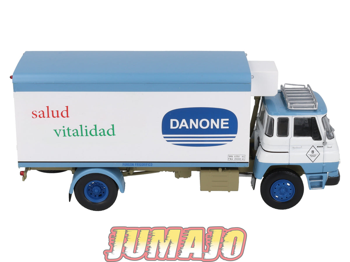CB69 Camions et autobus 1/43 SALVAT : Barreiros 42/20 1971 Danone