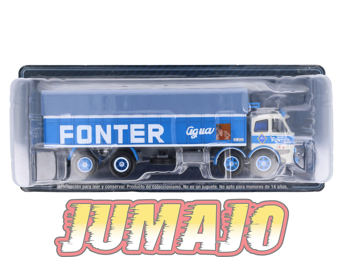 CB78 Camions et autobus 1/43 SALVAT : Pegaso 1066/52 1972 Fonter