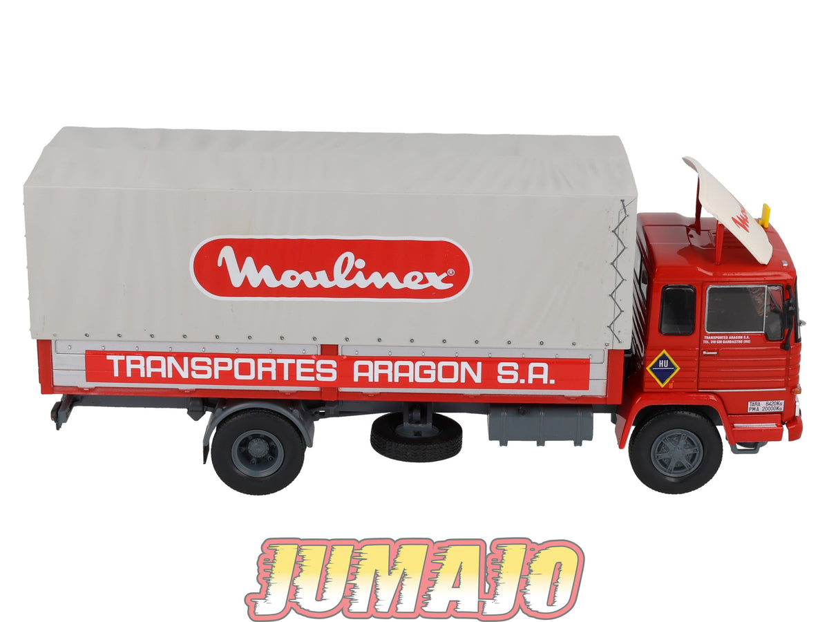 CB80 Camions et autobus 1/43 SALVAT : Pegaso 1080 1972 MOULINEX