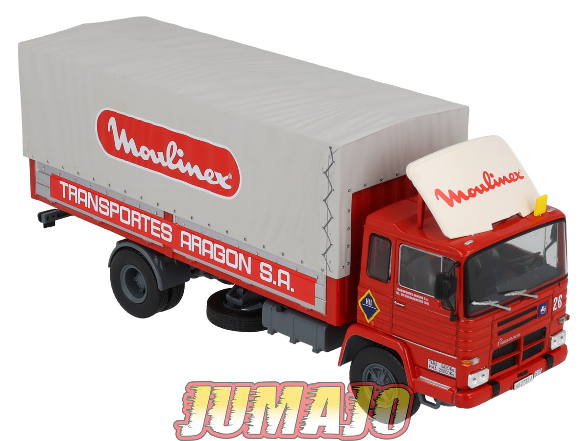 CB80 Camions et autobus 1/43 SALVAT : Pegaso 1080 1972 MOULINEX