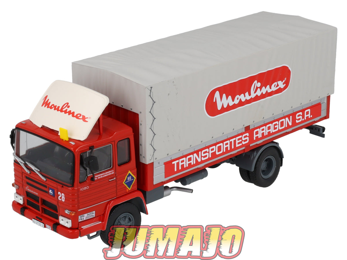CB80 Camions et autobus 1/43 SALVAT : Pegaso 1080 1972 MOULINEX
