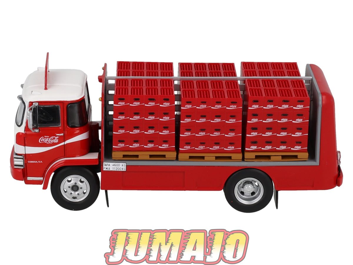 CB82 Camions et autobus 1/43 SALVAT : Ebro D550 1970 Coca-Cola