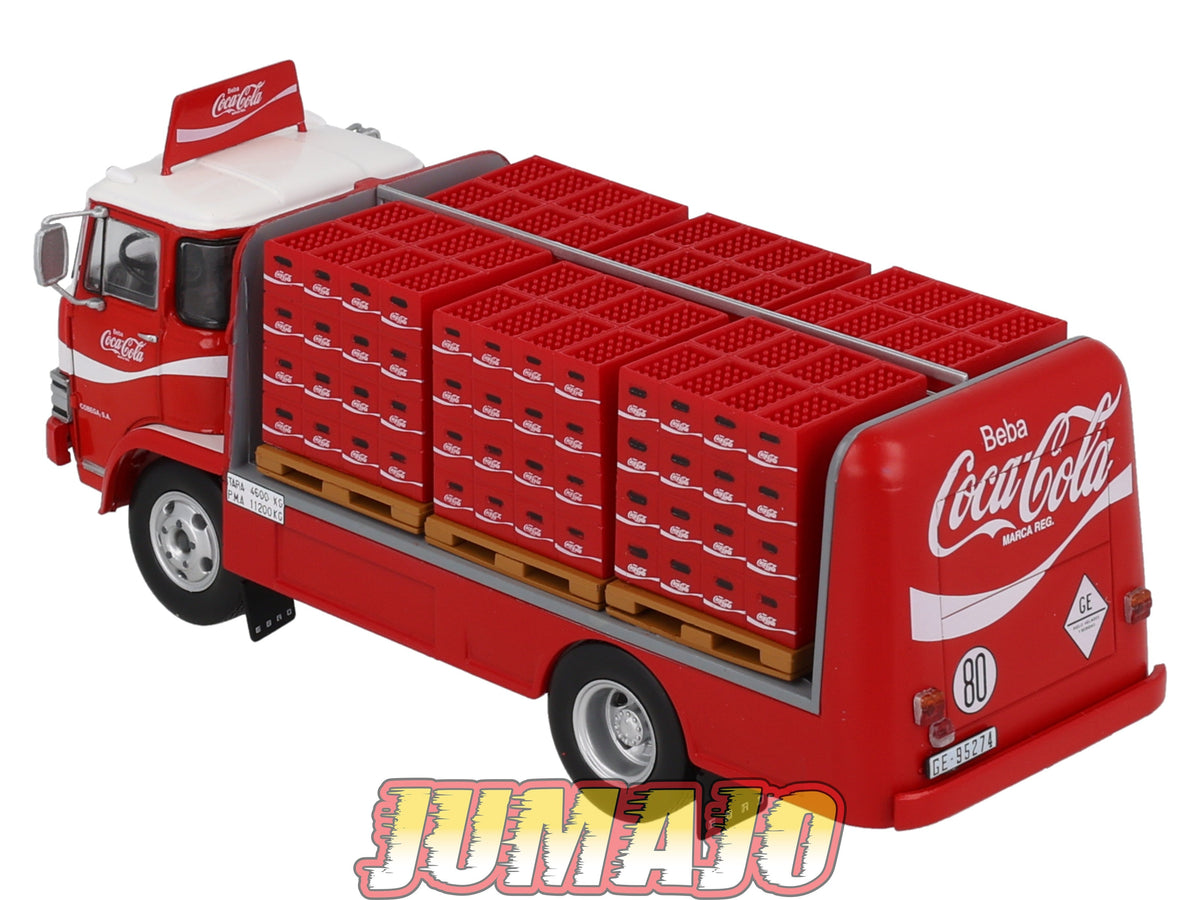 CB82 Camions et autobus 1/43 SALVAT : Ebro D550 1970 Coca-Cola