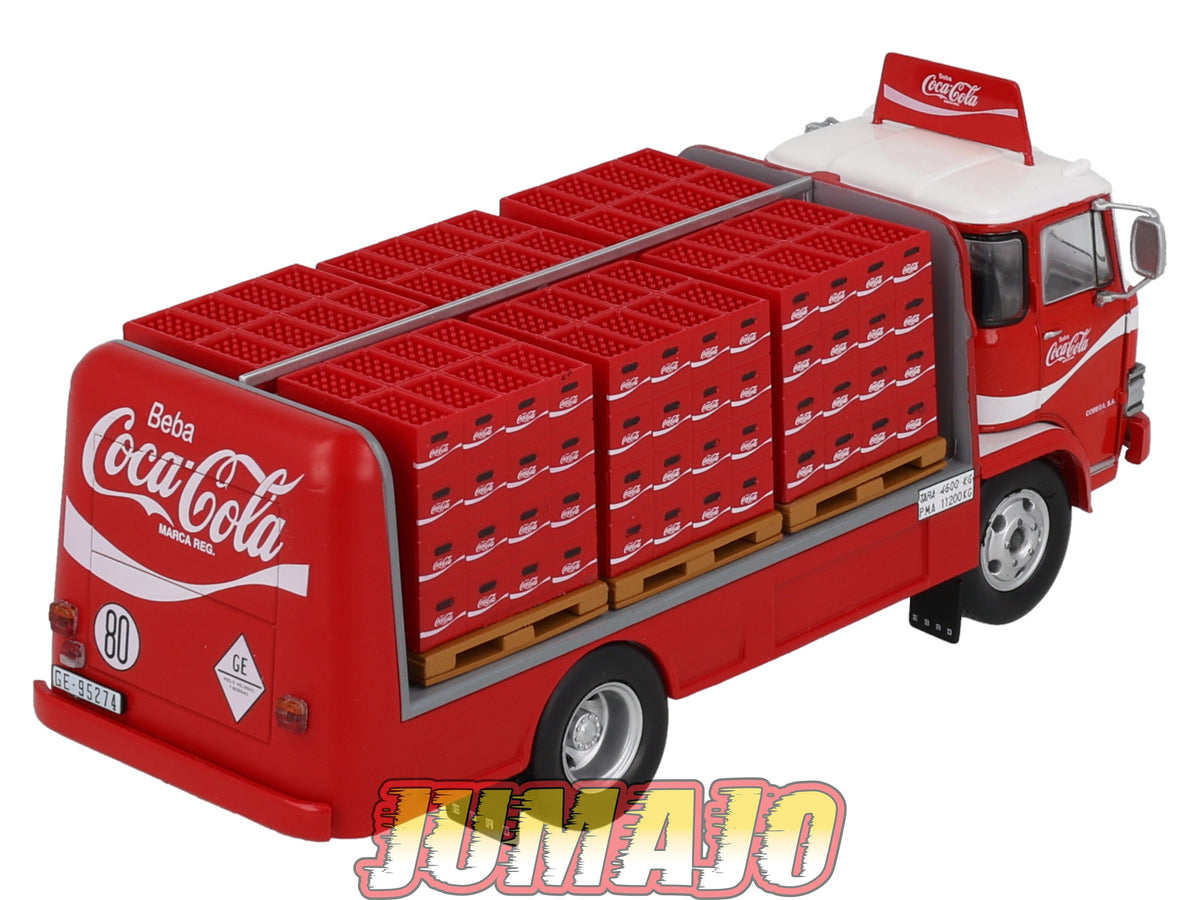 CB82 Camions et autobus 1/43 SALVAT : Ebro D550 1970 Coca-Cola