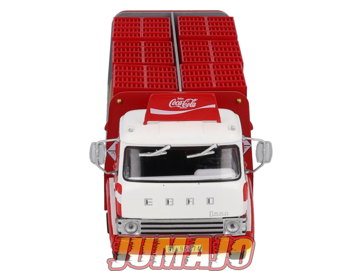 CB82 Camions et autobus 1/43 SALVAT : Ebro D550 1970 Coca-Cola